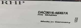 DAC0016-48X67A产品详细图片